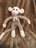 Fluffy Tan Sock Monkey